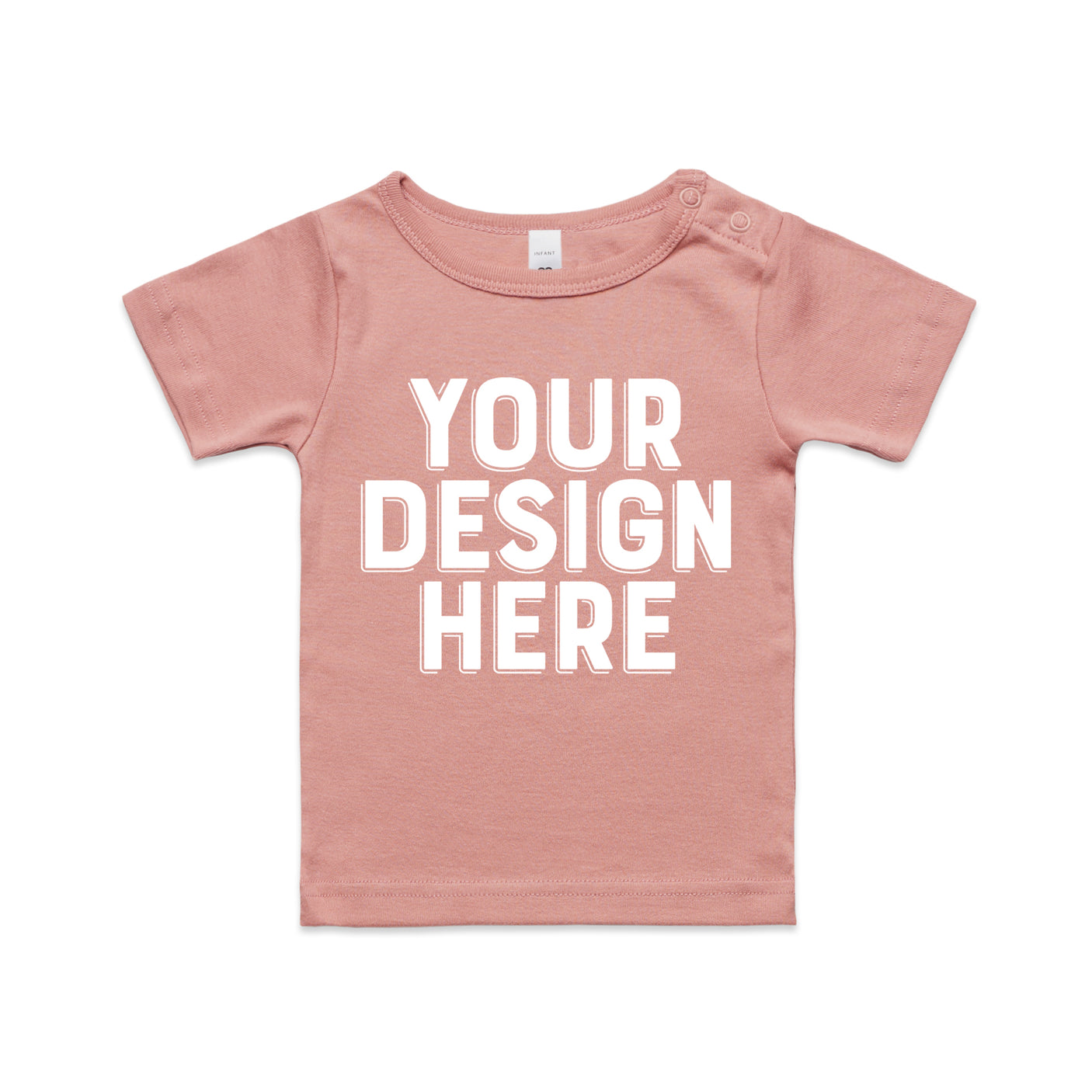 AS Colour Custom Organic Infant Wee Tee