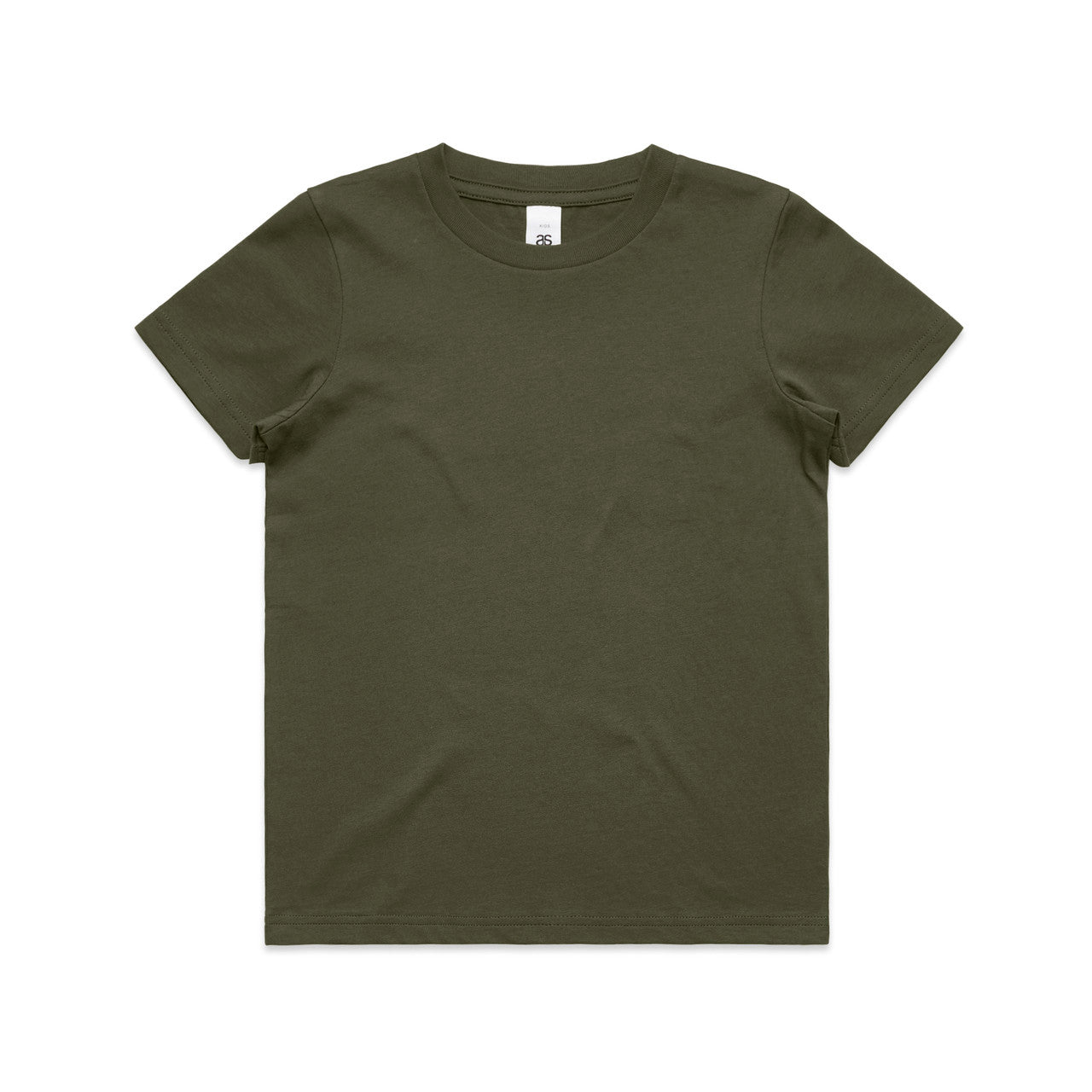 AS Colour Custom Kids Staple Tee - 3005 (Army)