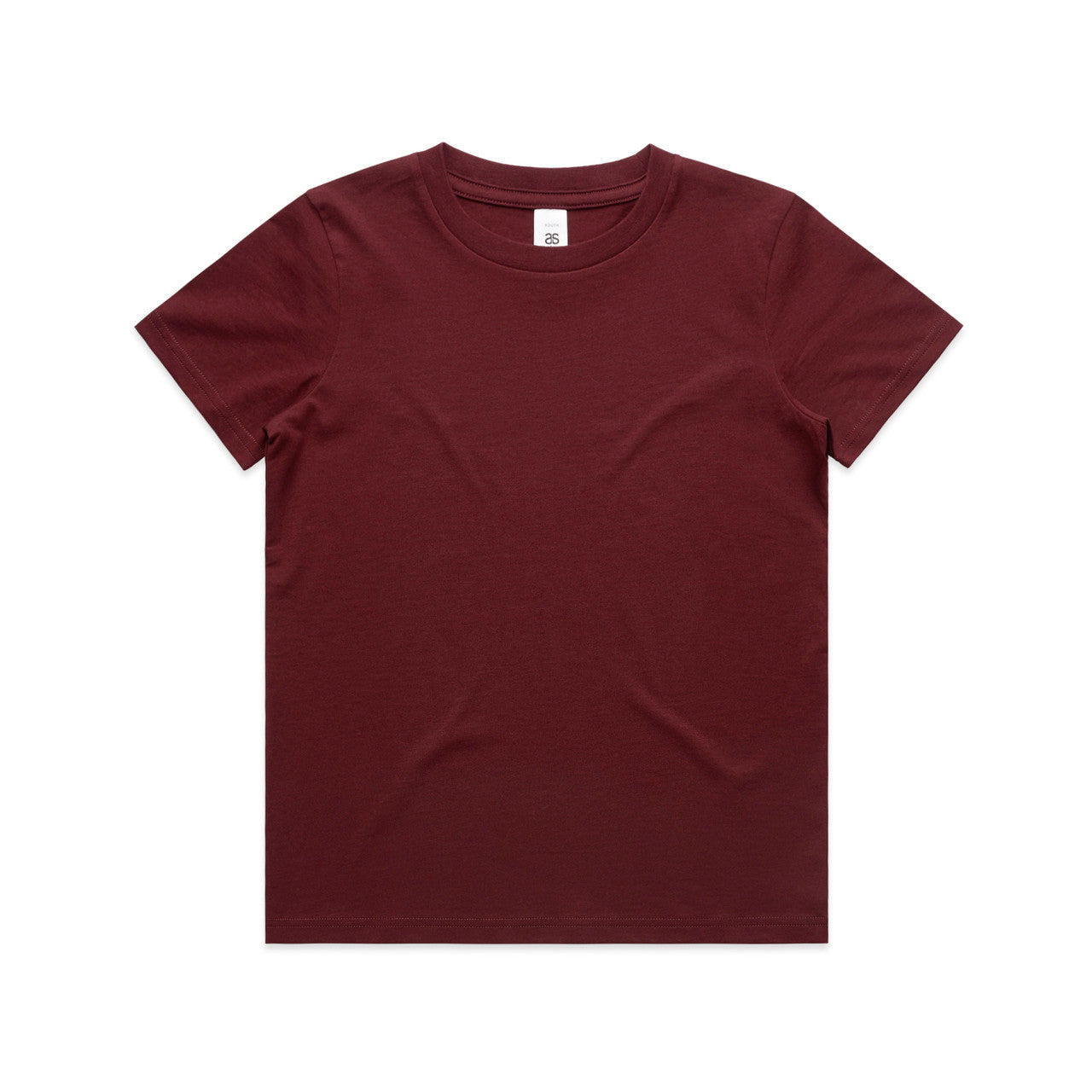 AS Colour Custom Kids Staple Tee - 3005 (Burgundy)