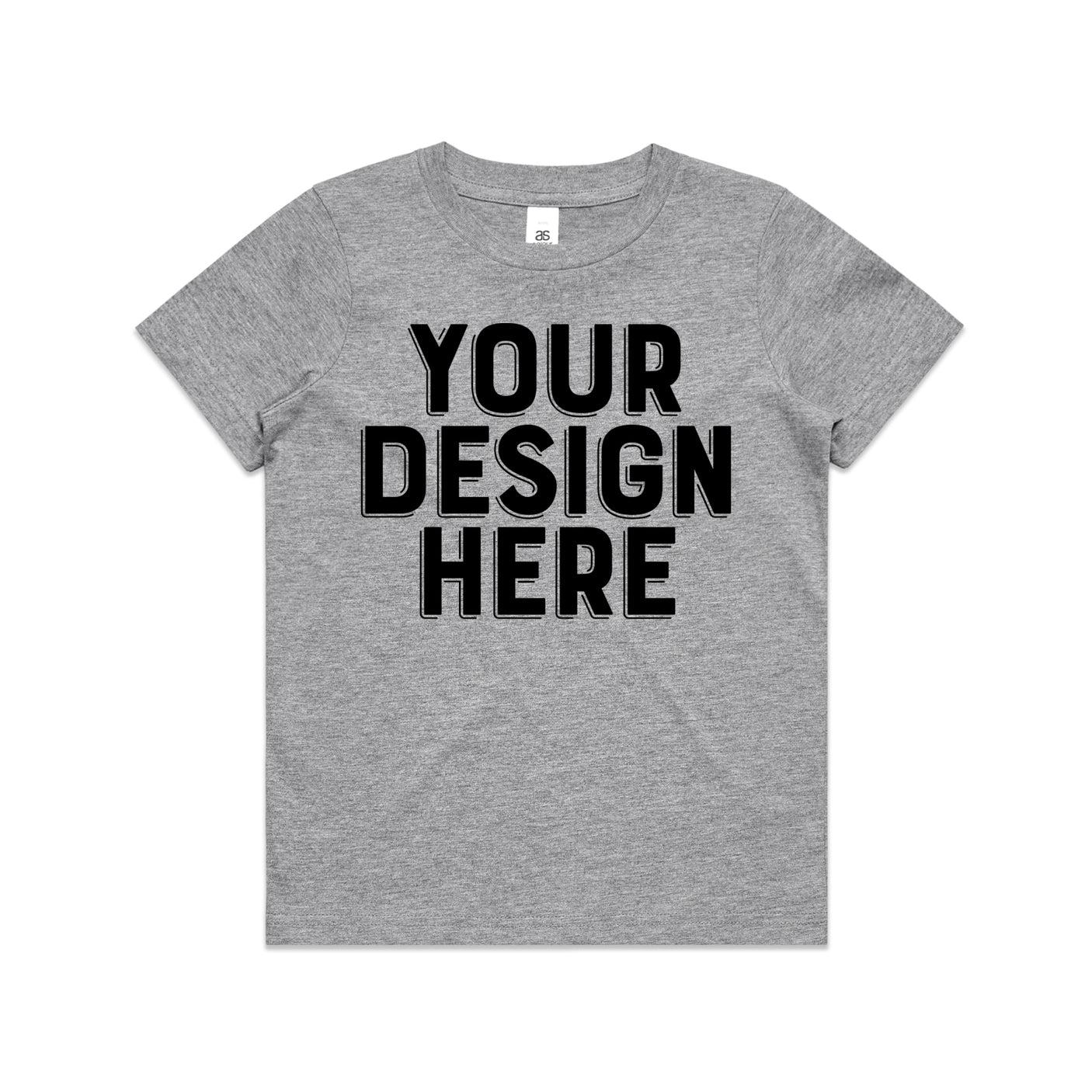 AS Colour Custom Youth Staple Tee