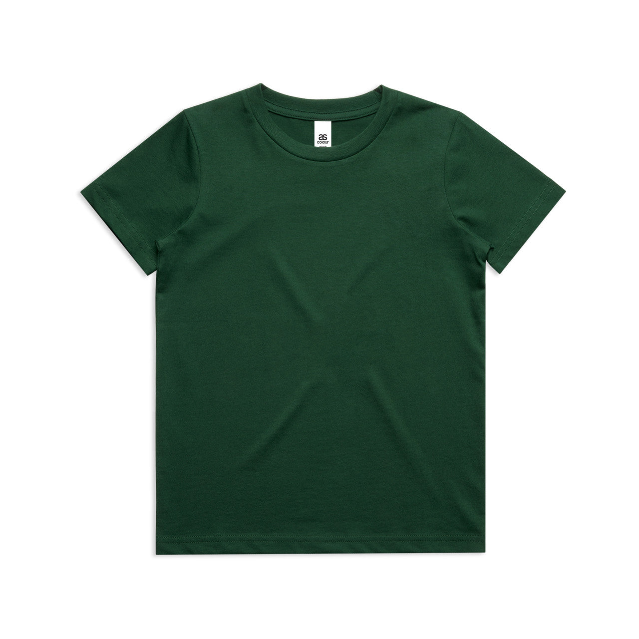 AS Colour Custom Youth Staple Tee - 3006 (Forest Green)
