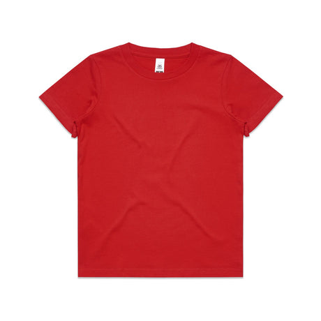 AS Colour Custom Youth Staple Tee - 3006 (Red)