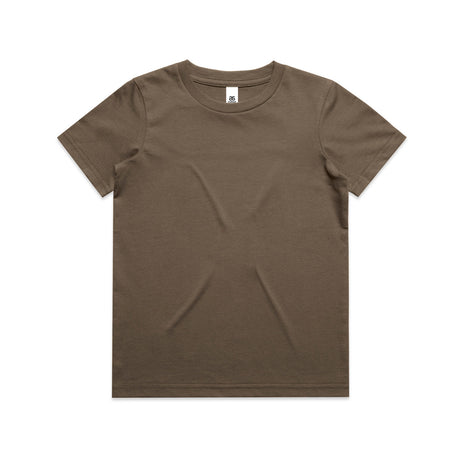 AS Colour Custom Youth Staple Tee - 3006 (Walnut)