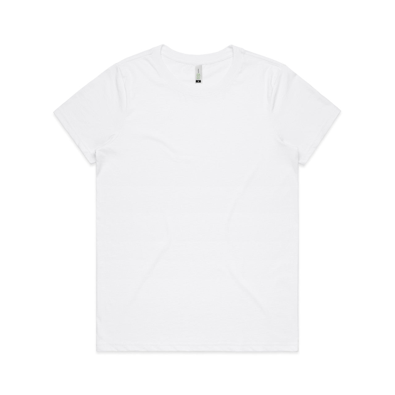 AS Colour Custom Wo's Maple Organic Tee - 4001G (White)