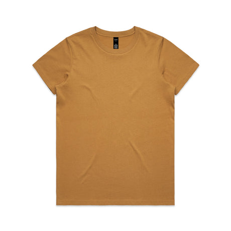 AS Colour Custom Wo's Maple Tee - 4001 (Camel)