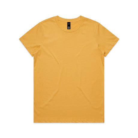 AS Colour Custom Wo's Maple Tee - 4001 (Mustard)