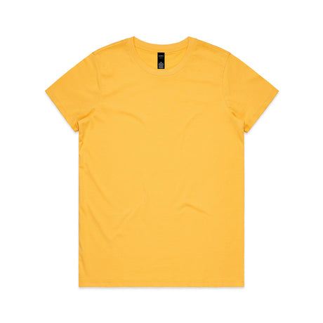 AS Colour Custom Wo's Maple Tee - 4001 (Yellow)