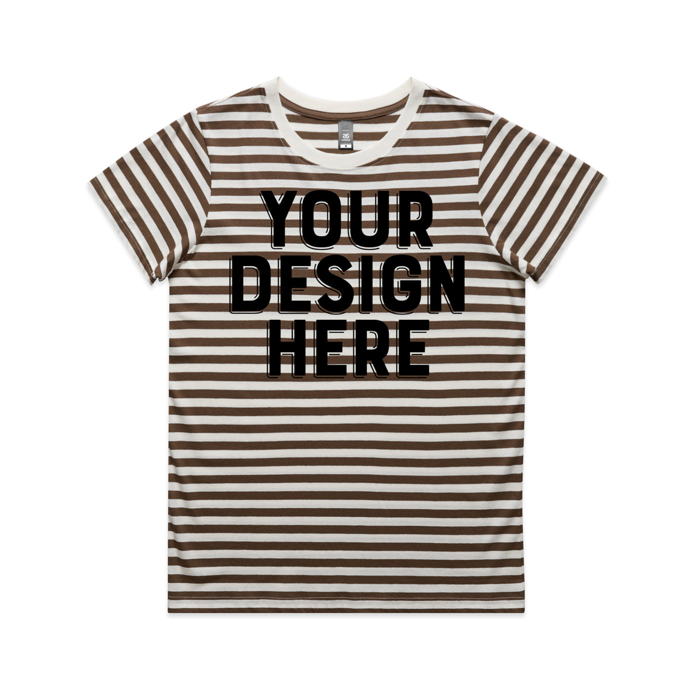 AS Colour Custom Wo's Maple Stripe Tee