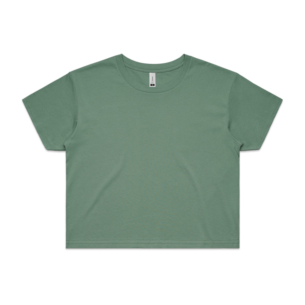 AS Colour Custom Wo's Crop Tee - 4062 (Sage)