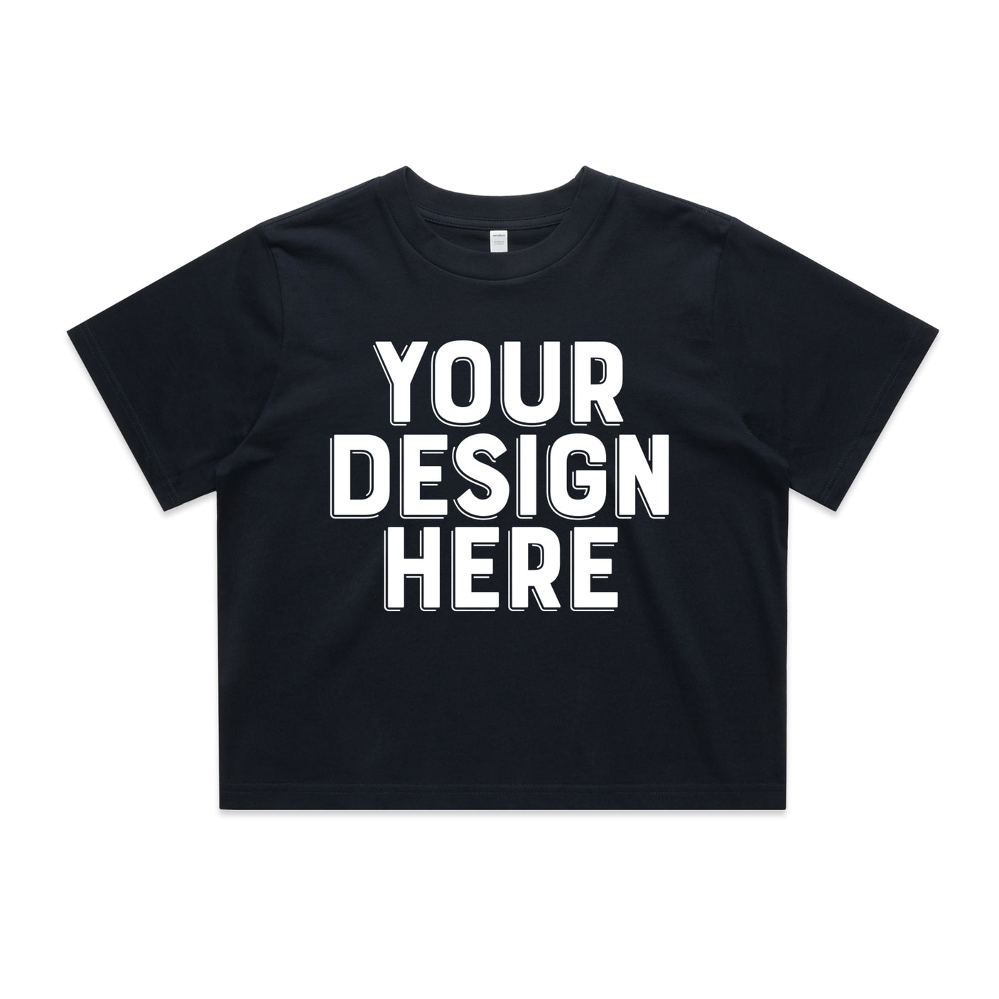 AS Colour Custom Wo's Classic Crop Tee