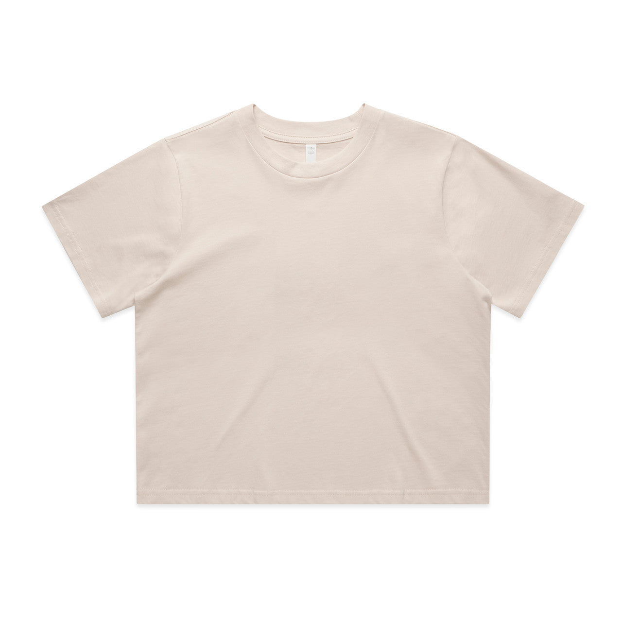 AS Colour Custom Wo's Classic Crop Tee - 4072 (Bone)