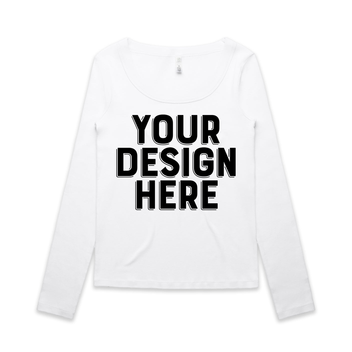 AS Colour Custom Wo's Organic Rib L/S Tee