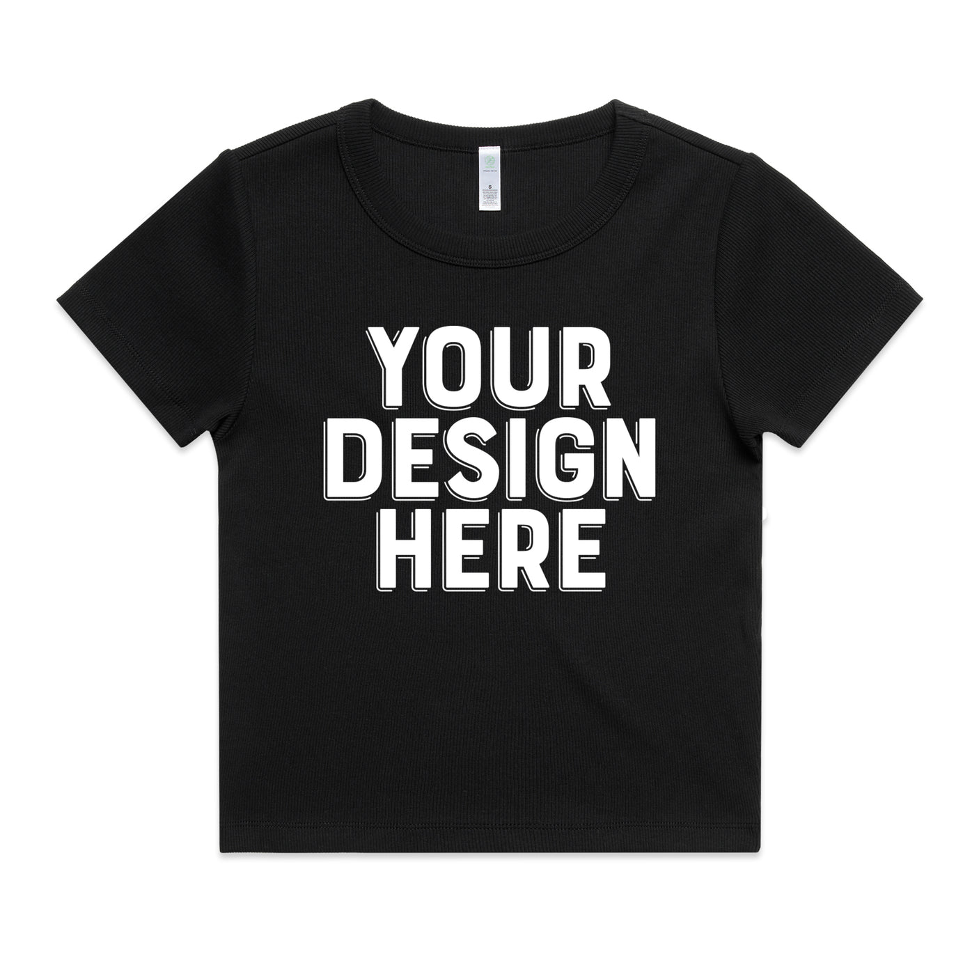 AS Colour Custom Wo's Organic Rib Tee