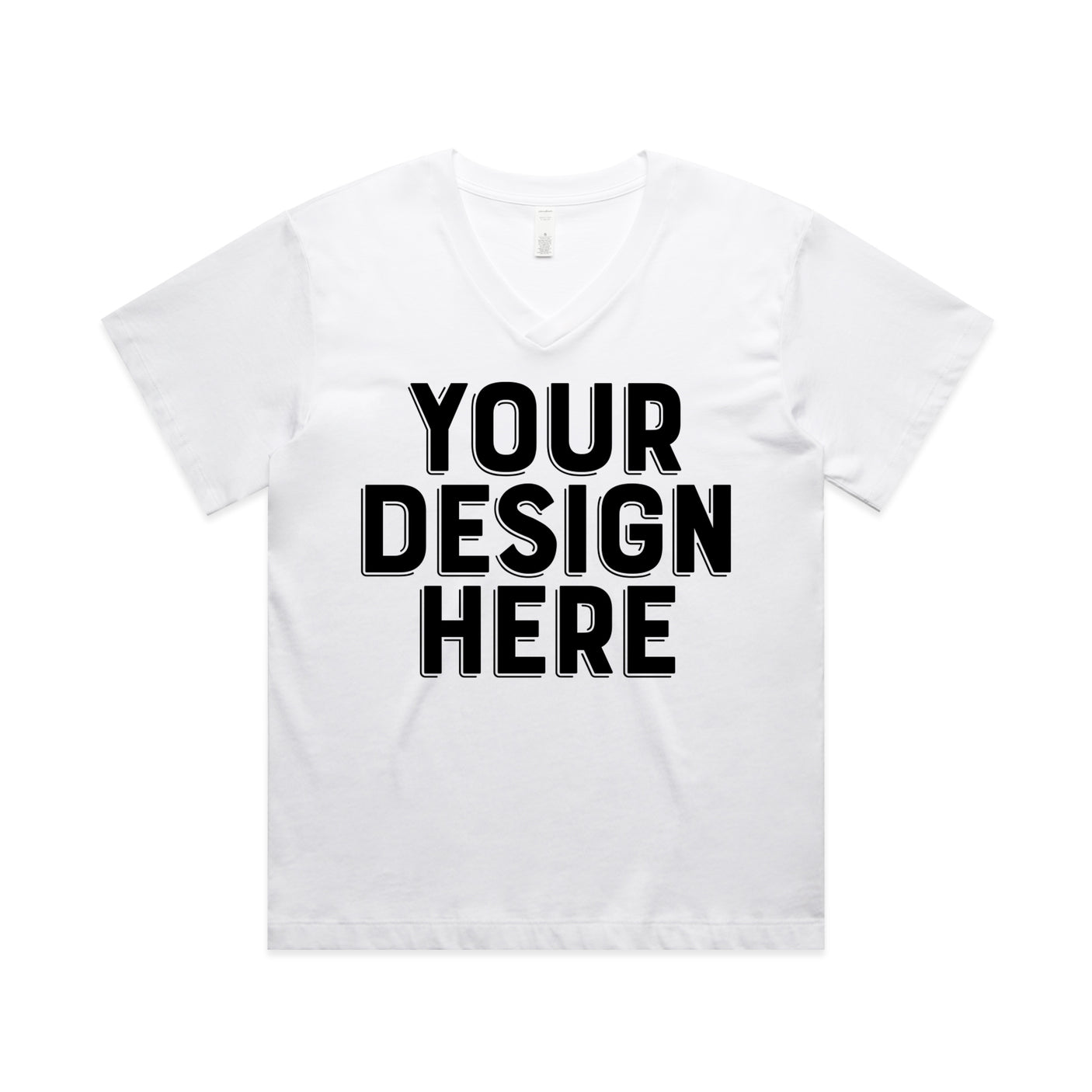 AS Colour Custom Wo's Martina V Neck Tee