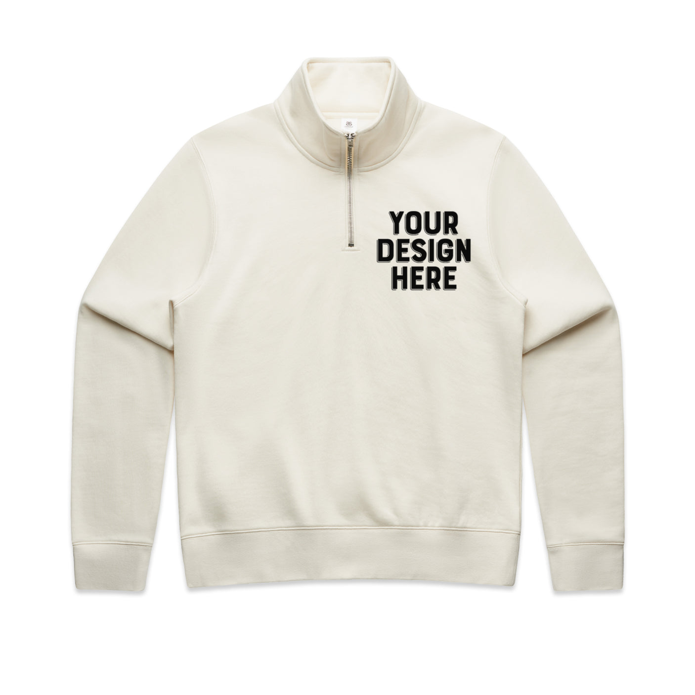 AS Colour Custom Wo's Stencil Half Zip Crew