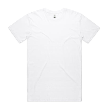 AS Colour Custom Staple Organic Tee - 5001G (White)