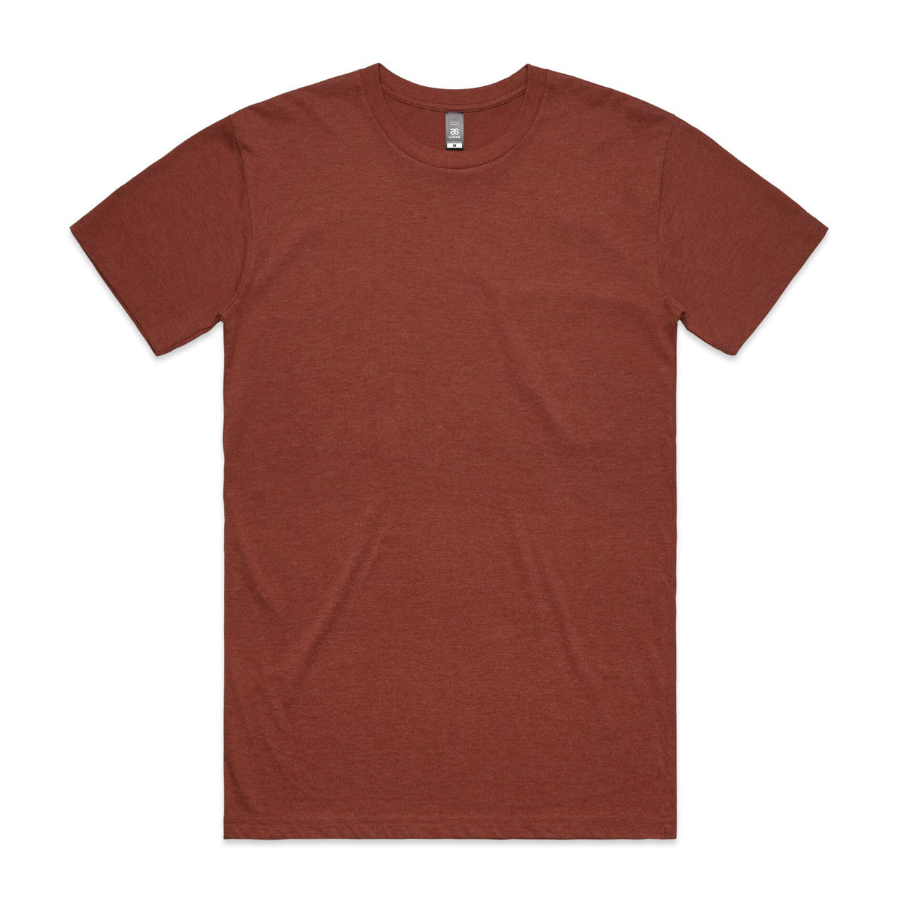AS Colour Custom Staple Marle Tee - 5001M (Brick Marle)