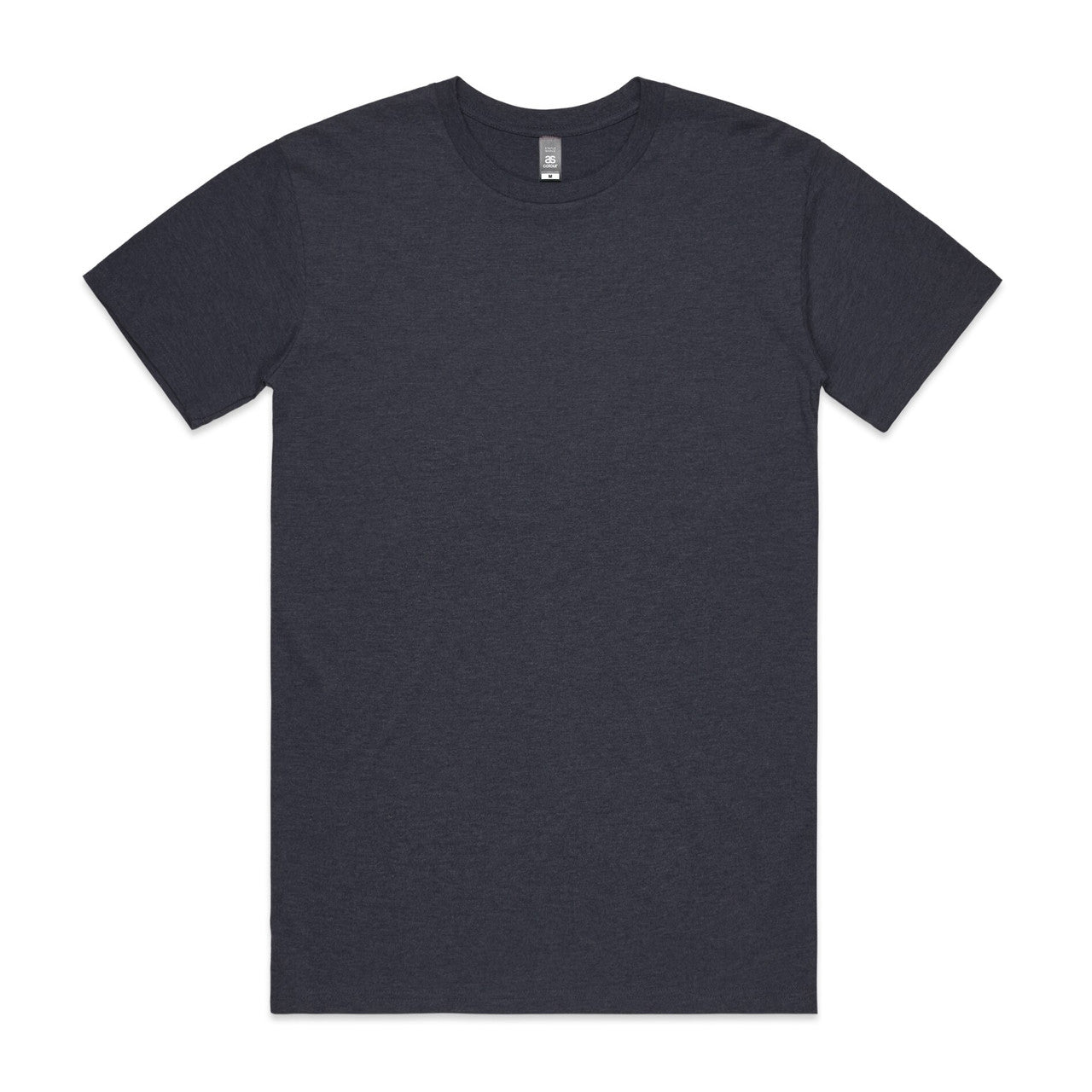 AS Colour Custom Staple Marle Tee - 5001M (Navy Marle)