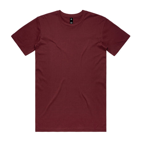 AS Colour Custom Staple Tee - 5001 (Burgundy)
