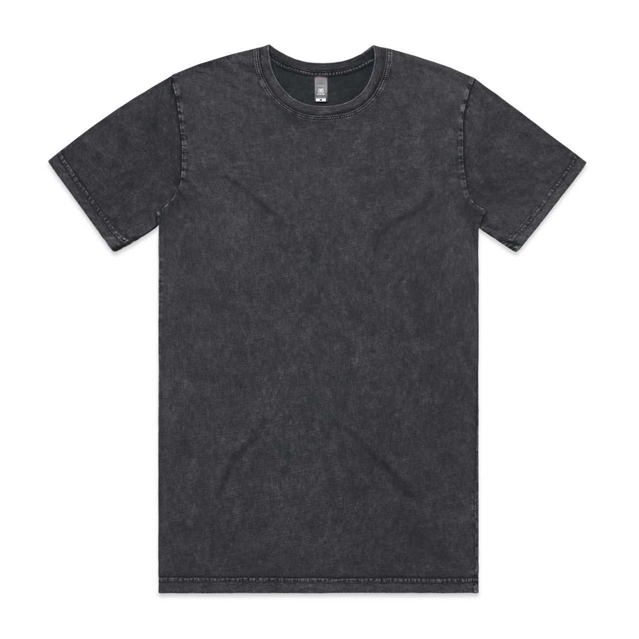 AS Colour Custom Staple Stone Wash Tee - 5040 (Black Stone)
