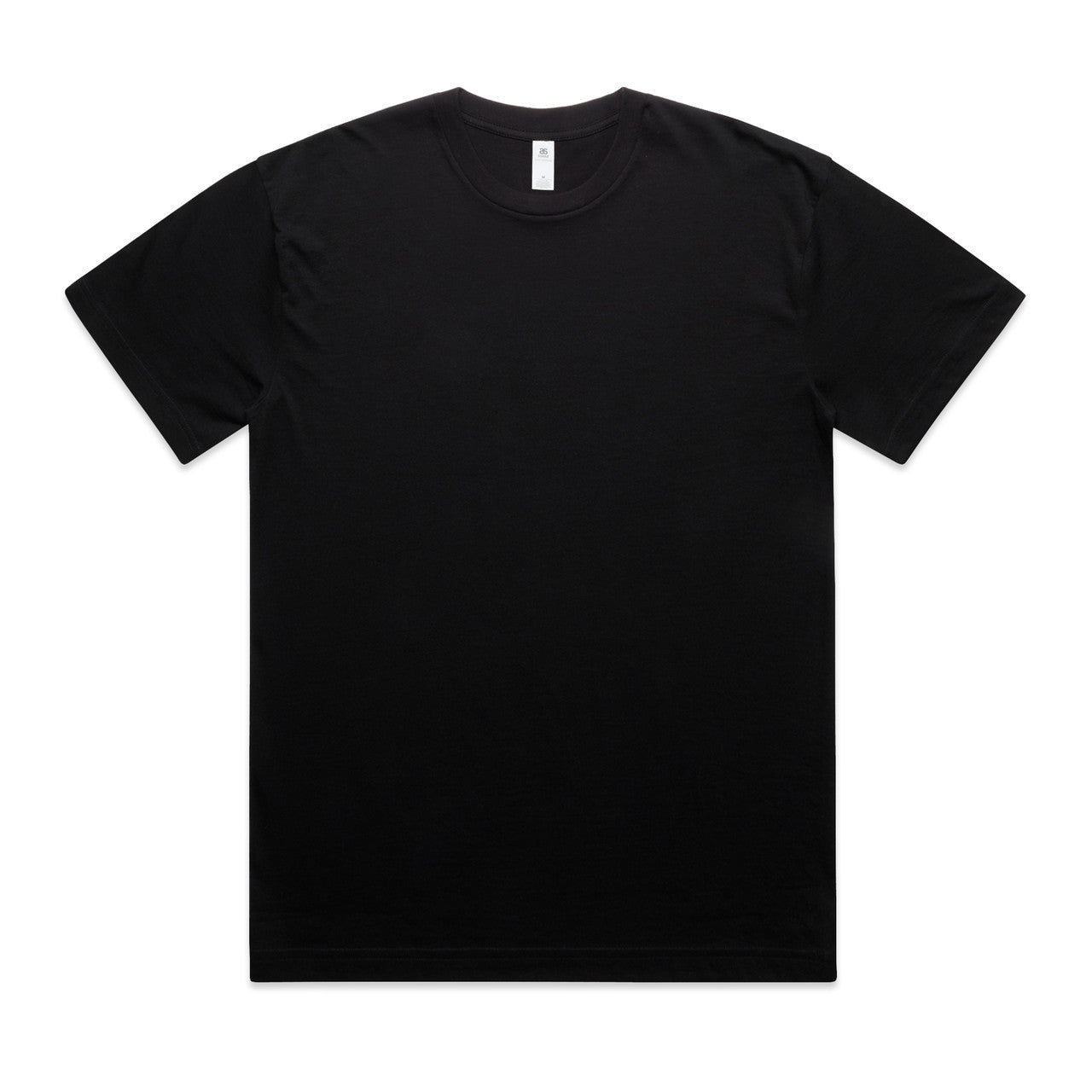 AS Colour Custom Block Oversized Tee - 5052 (Black)