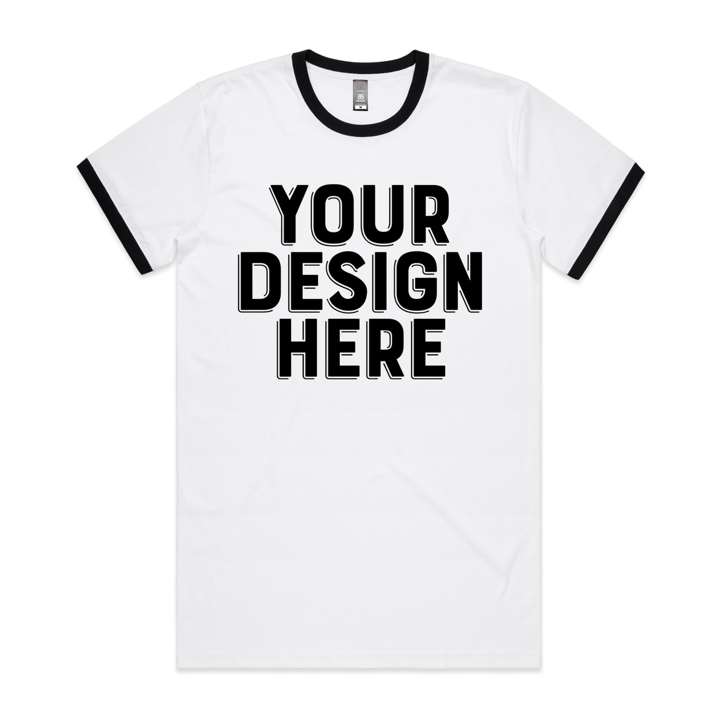 AS Colour Custom Staple Ringer Tee