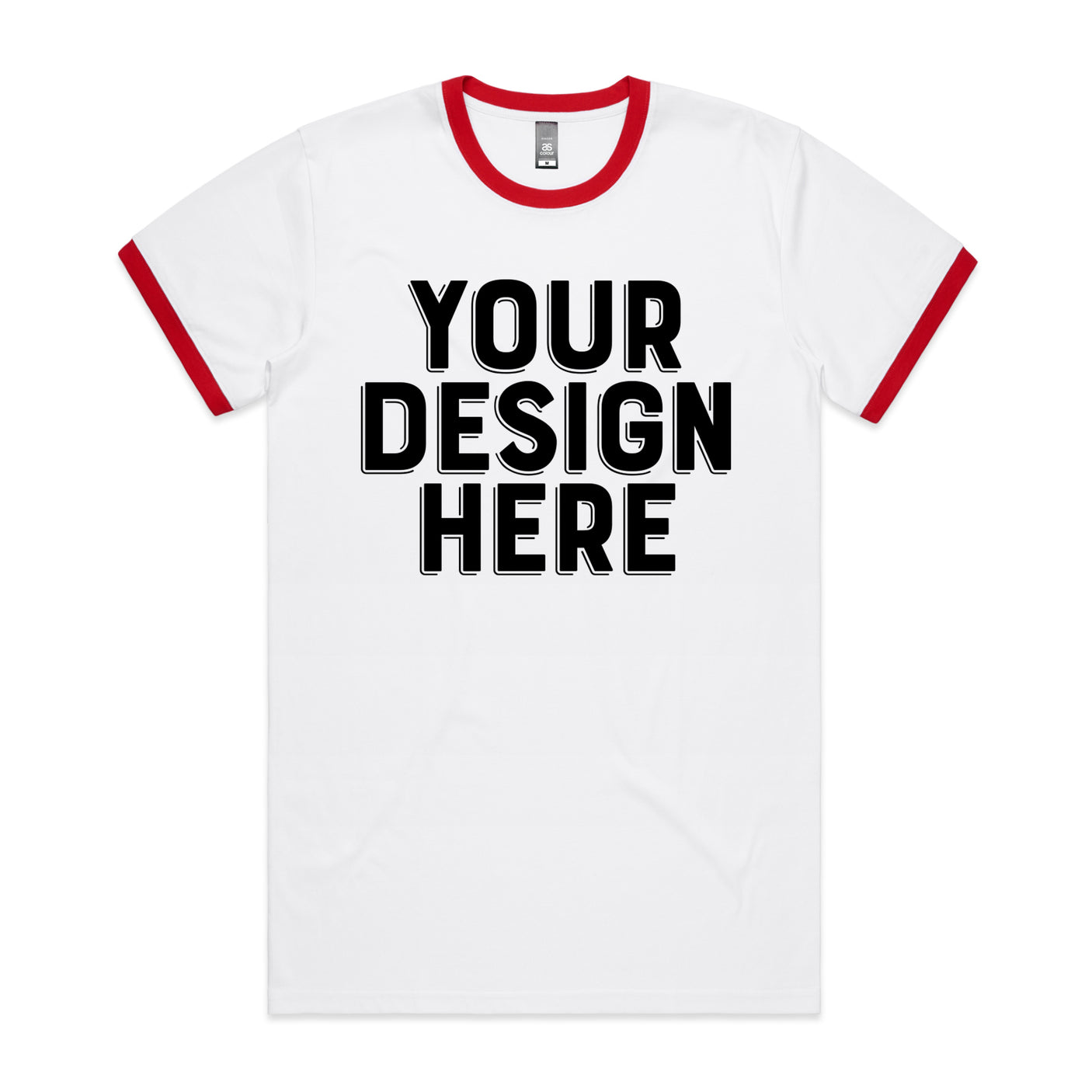 AS Colour Custom Staple Ringer Tee