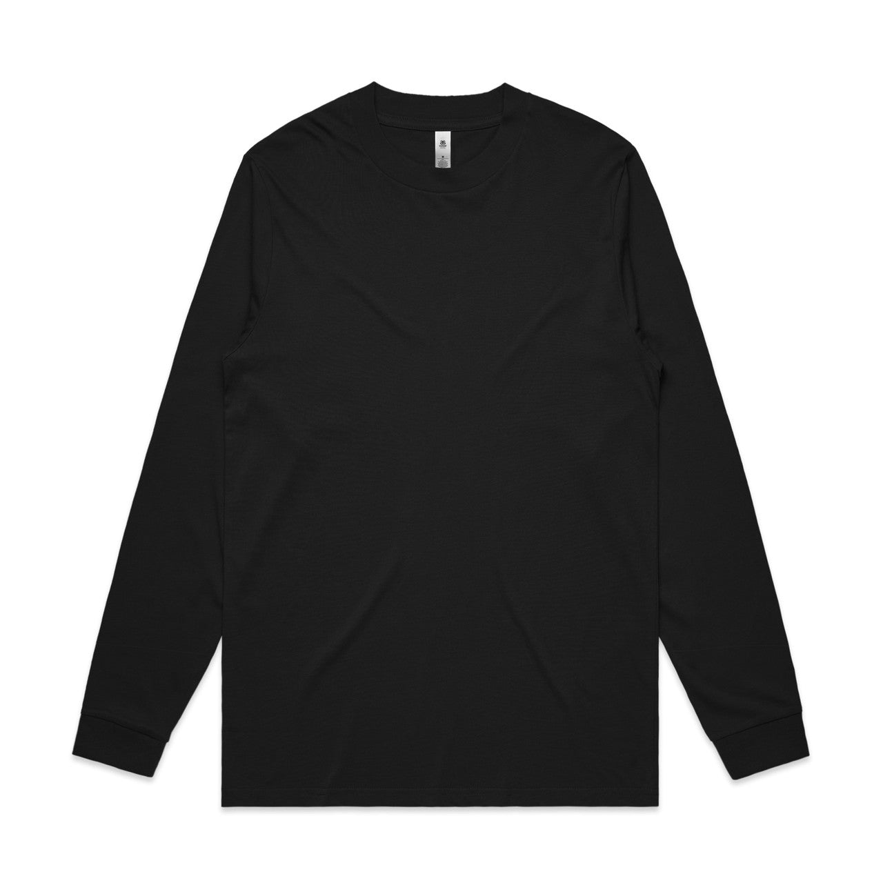 AS Colour Custom General L/S Tee - 5056 (Black)