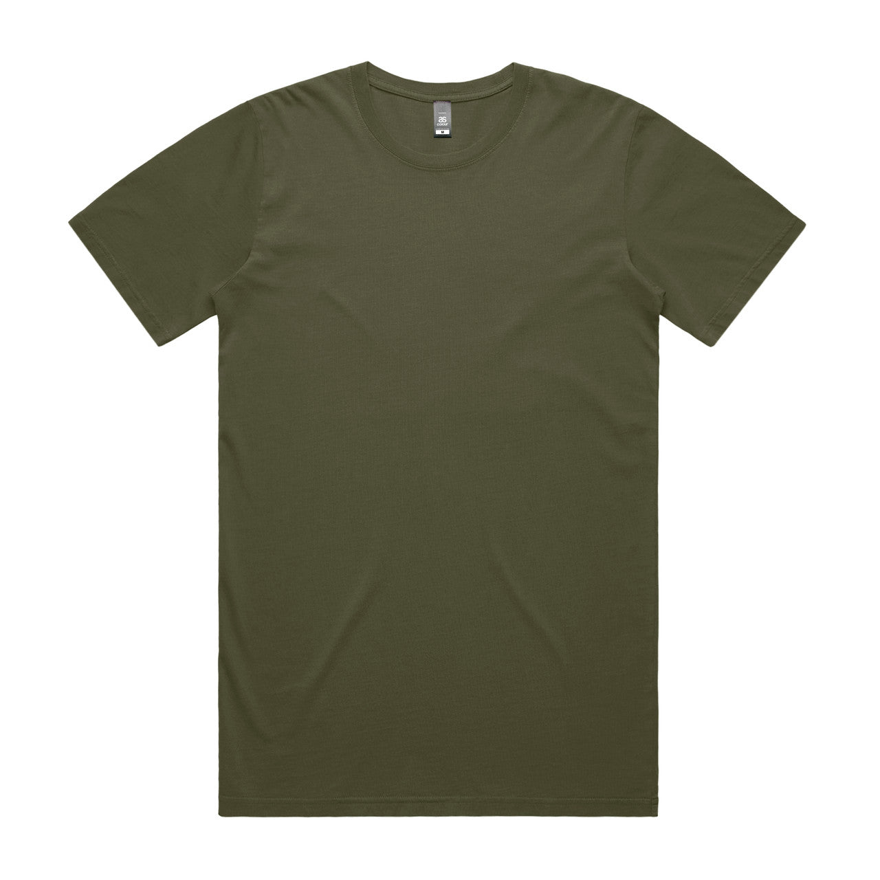 AS Colour Custom Staple Faded Tee - 5065 (Army)