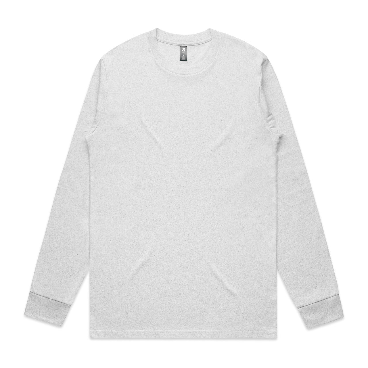 AS Colour Custom Classic L/S Tee - 5071 (White Marle)