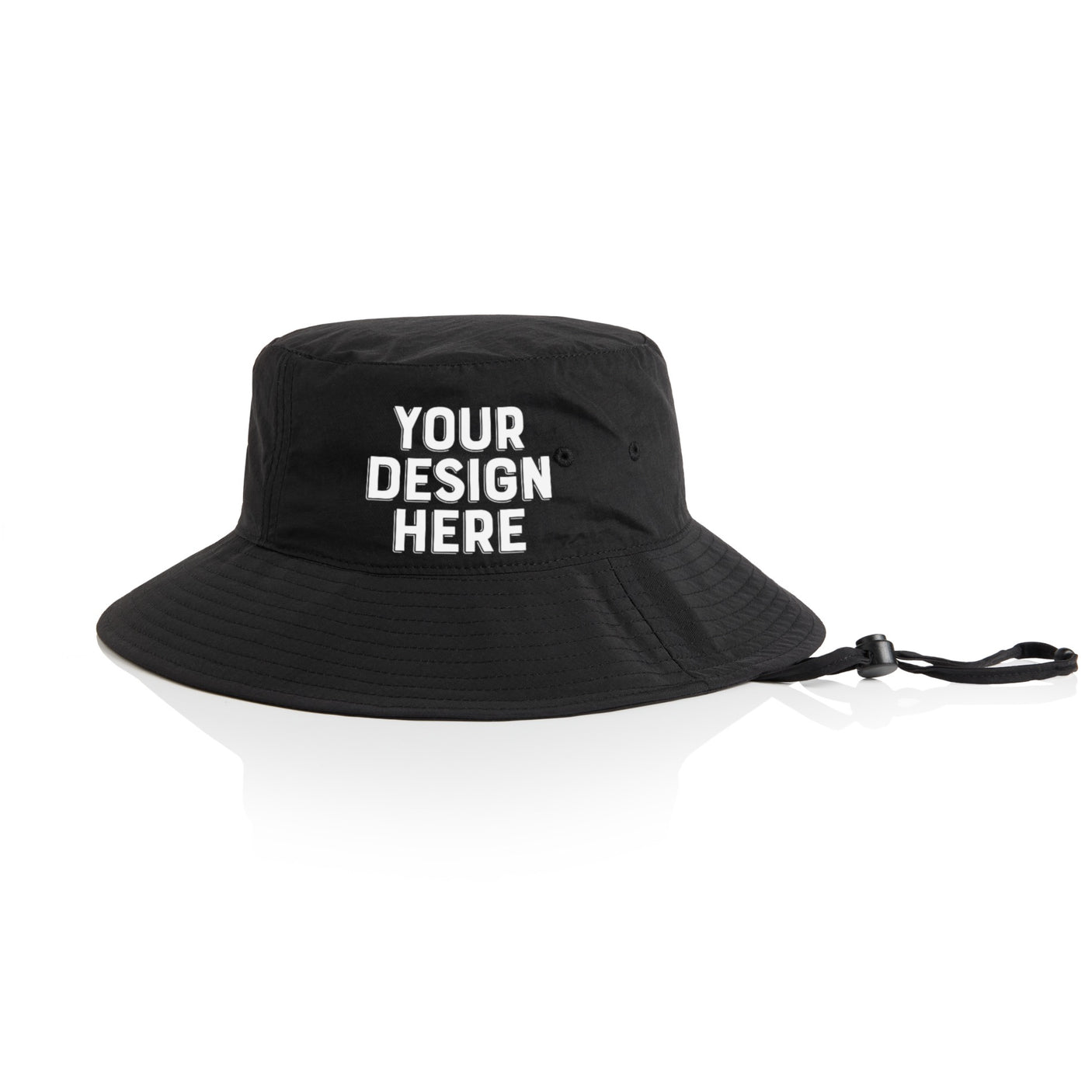 AS Colour Custom Nylon Wide Brim Bucket Hat