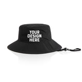 AS Colour Custom Nylon Wide Brim Bucket Hat