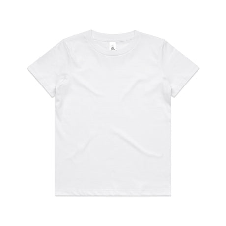 AS Colour Custom Youth Staple Tee - 3006 (White)