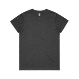 AS Colour Custom Wo's Maple Marle Tee - 4001M (Asphalt Marle)