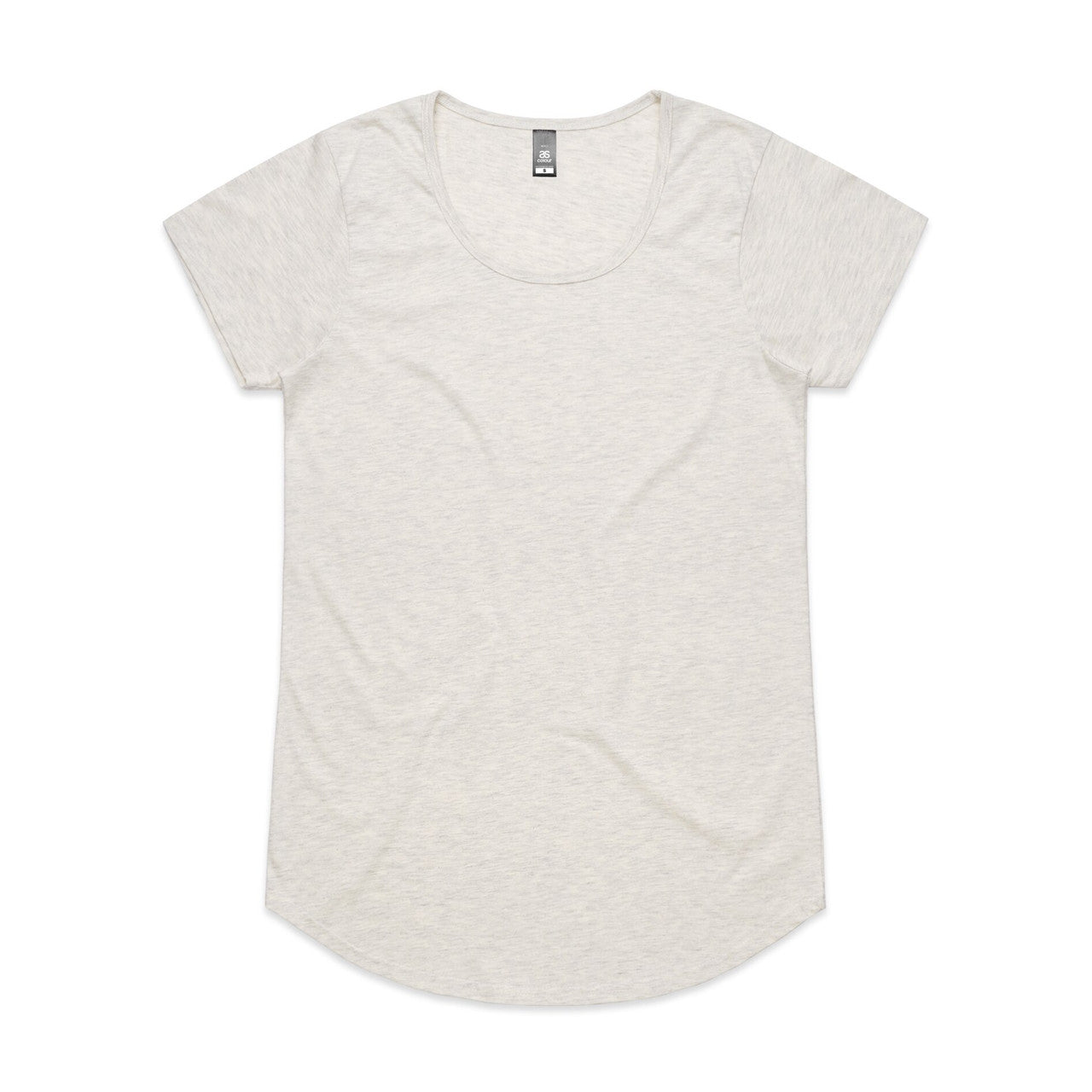 AS Colour Custom Wo's Mali Tee - 4008 (Oatmeal Marle)