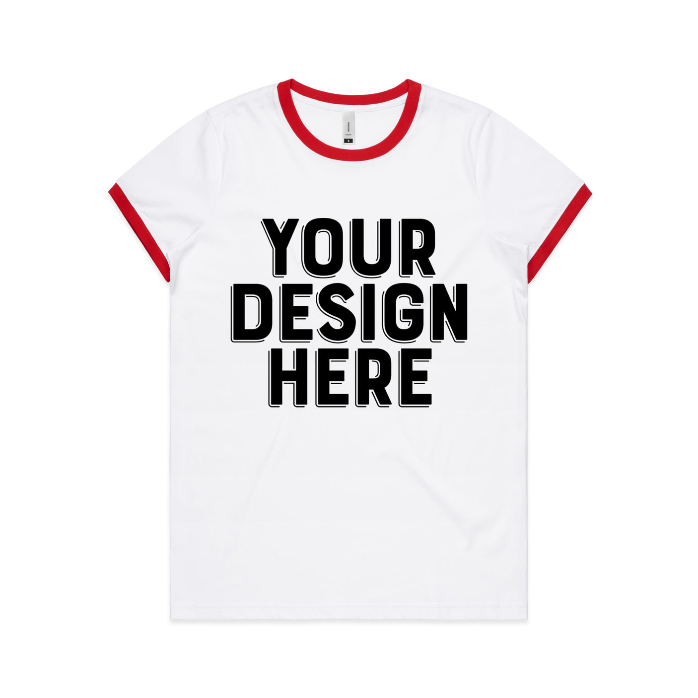 AS Colour Custom Wo's Maple Ringer Tee