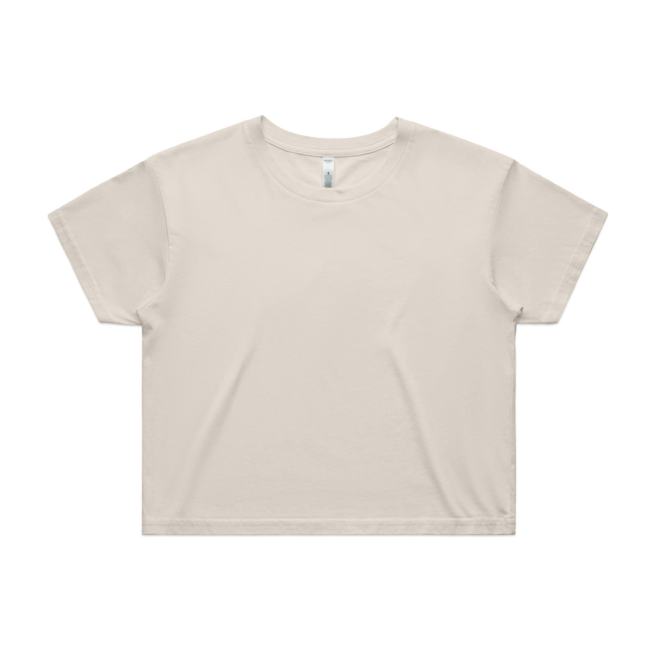 AS Colour Custom Wo's Crop Tee - 4062 (Bone)