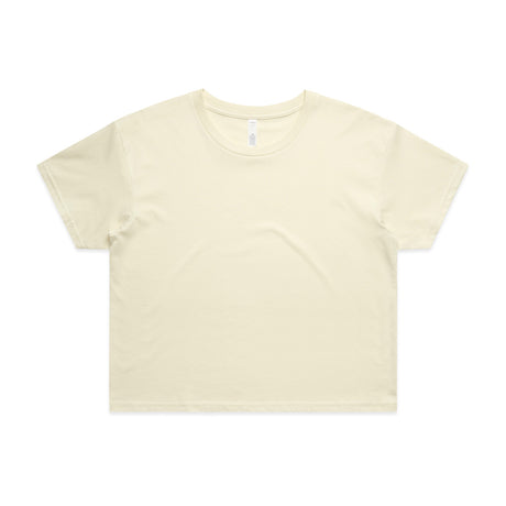 AS Colour Custom Wo's Crop Tee - 4062 (Butter)