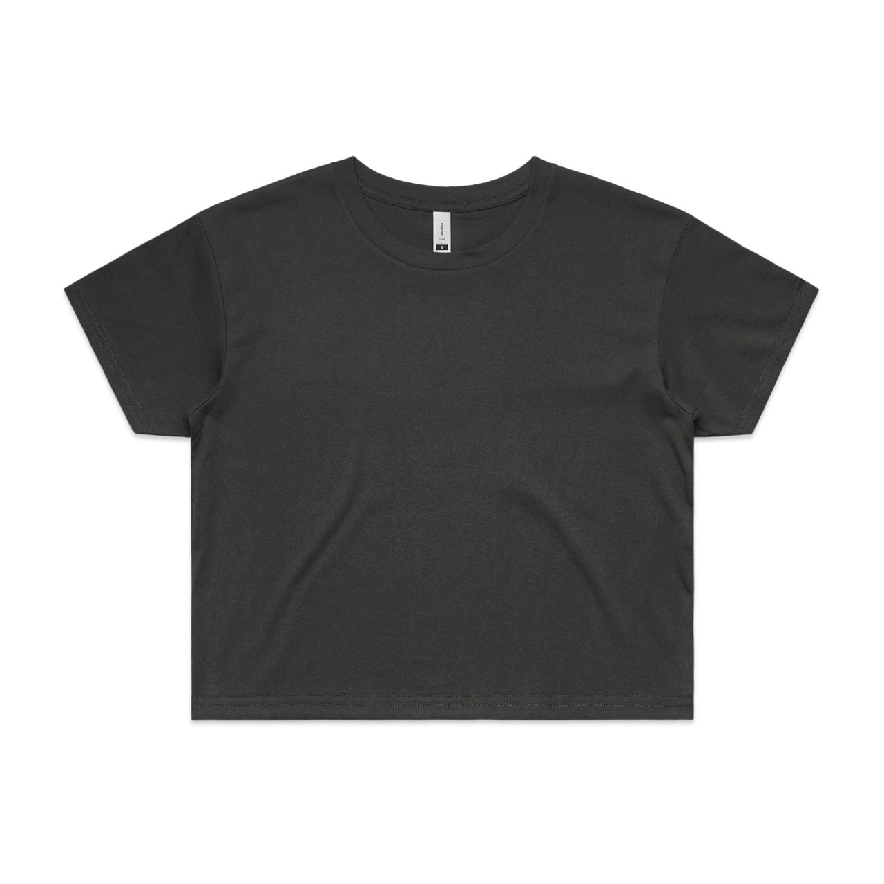 AS Colour Custom Wo's Crop Tee - 4062 (Coal)