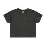 AS Colour Custom Wo's Crop Tee - 4062 (Coal)