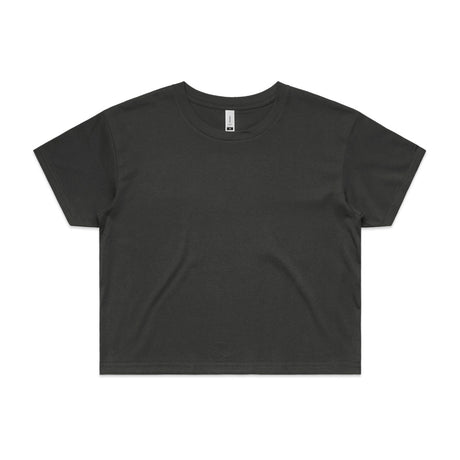 AS Colour Custom Wo's Crop Tee - 4062 (Coal)