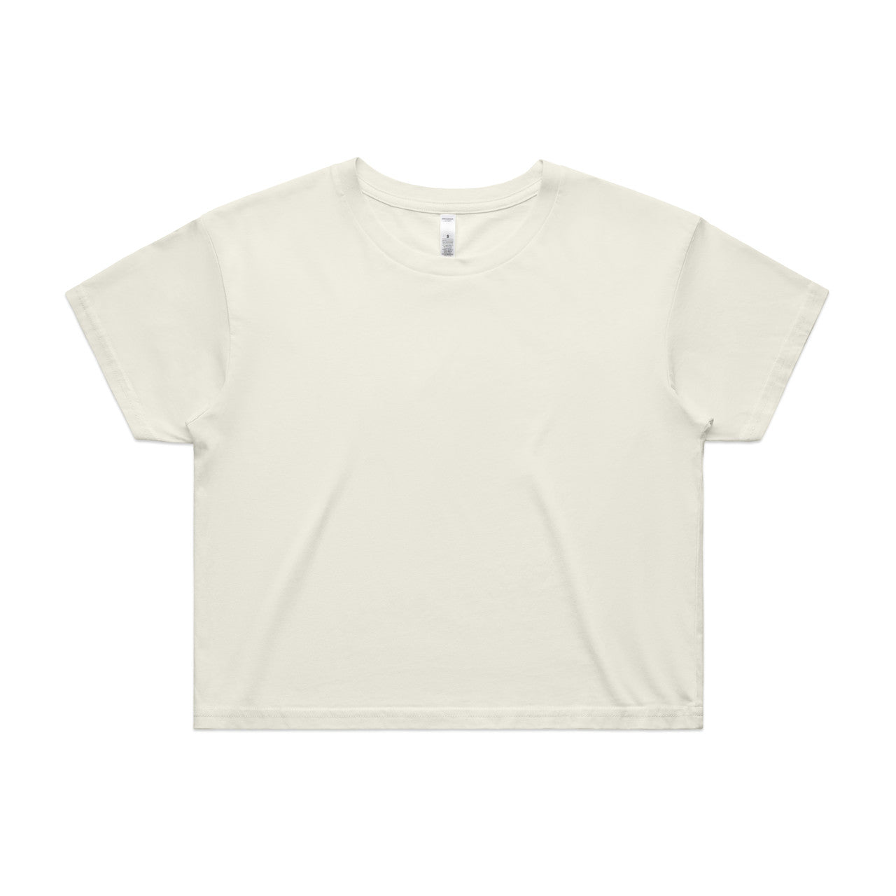 AS Colour Custom Wo's Crop Tee - 4062 (Ecru)