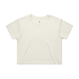 AS Colour Custom Wo's Crop Tee - 4062 (Ecru)