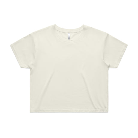 AS Colour Custom Wo's Crop Tee - 4062 (Ecru)