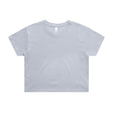 AS Colour Custom Wo's Crop Tee - 4062 (Powder)