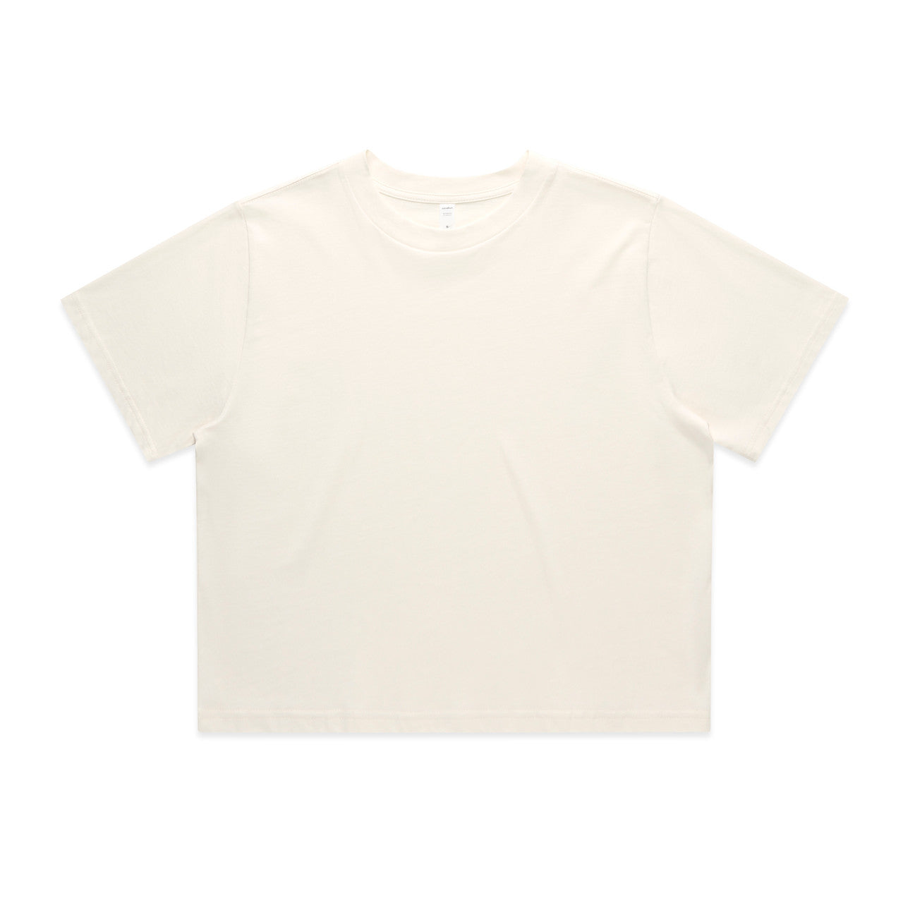AS Colour Custom Wo's Classic Crop Tee - 4072 (Ecru)