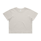 AS Colour Custom Wo's Heavy Faded Crop Tee - 4089 (Faded Bone)