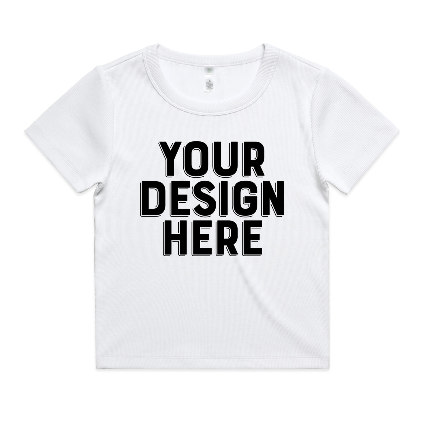 AS Colour Custom Wo's Organic Rib Tee