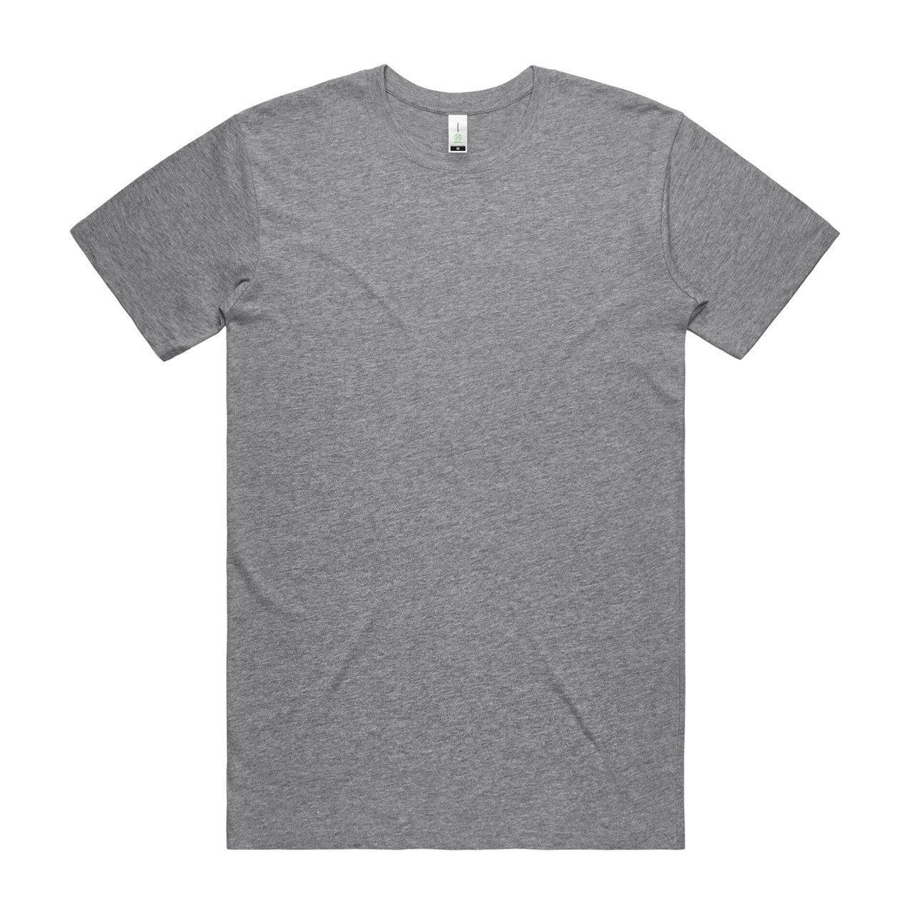 AS Colour Custom Staple Organic Tee - 5001G (Grey Marle)