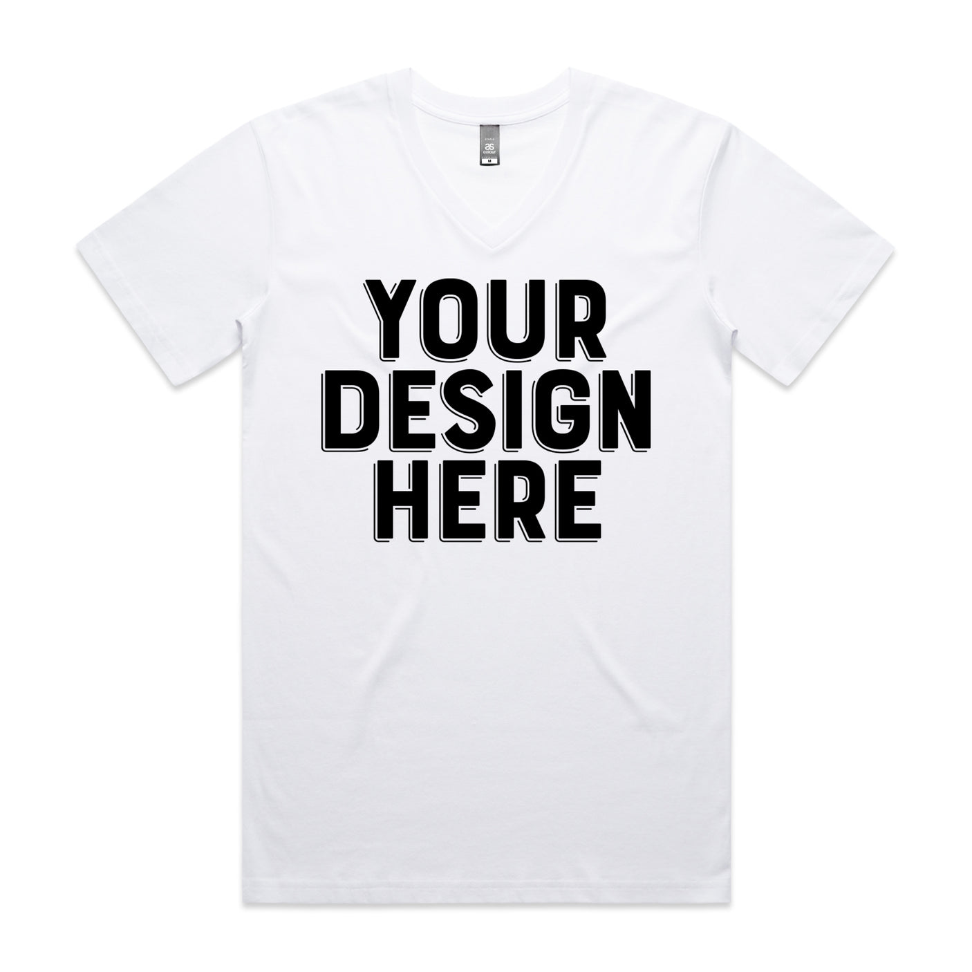 AS Colour Custom Staple V Neck Tee